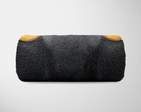 Paul Sinus Art Handtuch Strandhandtuch Saunatuch Kuscheldecke mit Tiermotiv Katzenaugen Mystis Tiefpreis