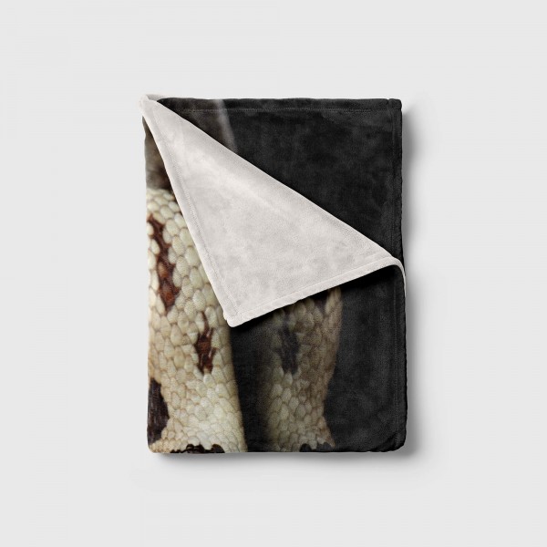 Paul Sinus Art Handtuch Strandhandtuch Saunatuch Kuscheldecke mit Tiermotiv schöne Schlange Bis zu 55% Rabatt