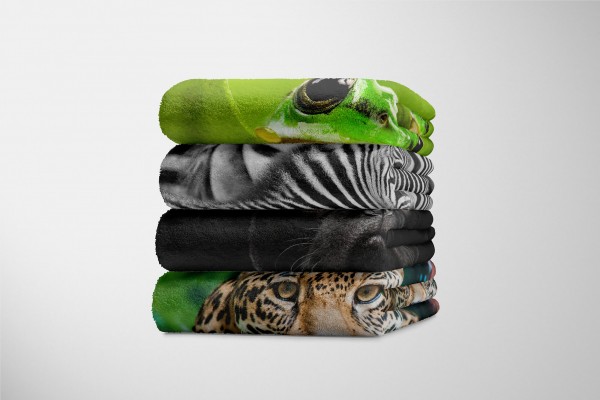Paul Sinus Art Handtuch Strandhandtuch Saunatuch Kuscheldecke mit Tiermotiv kleiner schwarzer Discount Store für neue Produkte