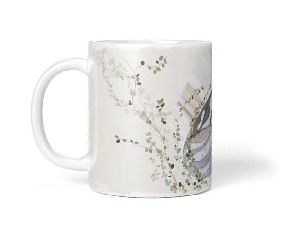 Paul Sinus Art Dekorative Tasse mit schönem Motiv Muschel Aquarell Wasserfarben Vintage Pastellton Kostenloser Versand