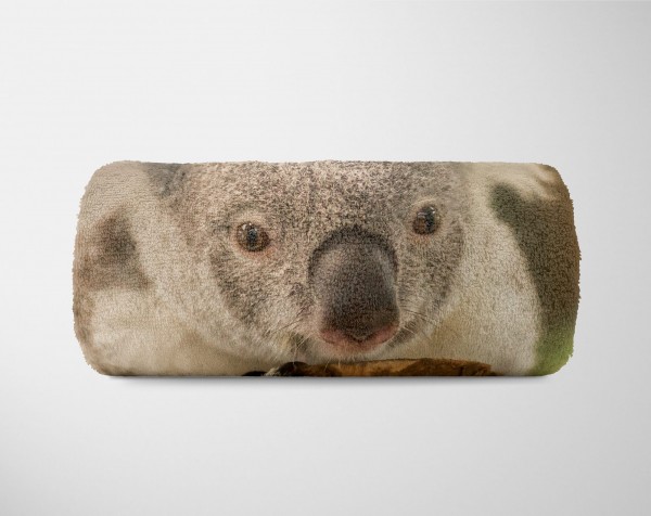 Paul Sinus Art Handtuch Strandhandtuch Saunatuch Kuscheldecke mit Tiermotiv Koalabär Koala Aus Meist gekauft