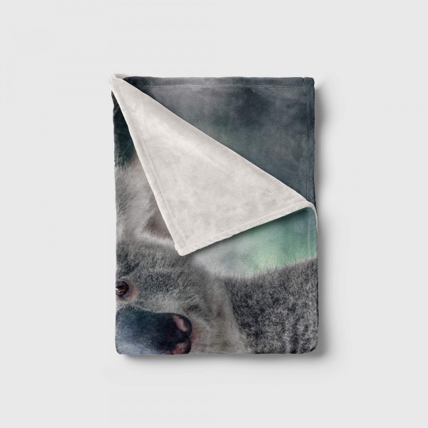 Paul Sinus Art Handtuch Strandhandtuch Saunatuch Kuscheldecke mit Tiermotiv Koalabär Koala Aus Günstig kaufen