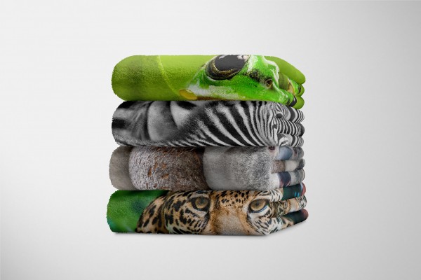 Paul Sinus Art Handtuch Strandhandtuch Saunatuch Kuscheldecke mit Tiermotiv Koalabär Koala Aus Günstig kaufen
