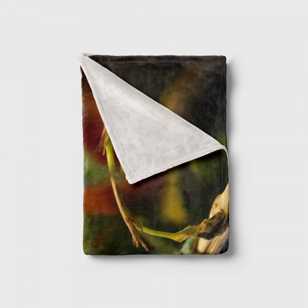 Paul Sinus Art Handtuch Strandhandtuch Saunatuch Kuscheldecke mit Tiermotiv Chamäleon Dschunge Cyber Monday