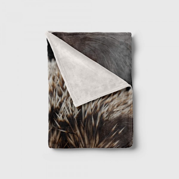 Paul Sinus Art Handtuch Strandhandtuch Saunatuch Kuscheldecke mit Tiermotiv süßer Igel Sonderangebote