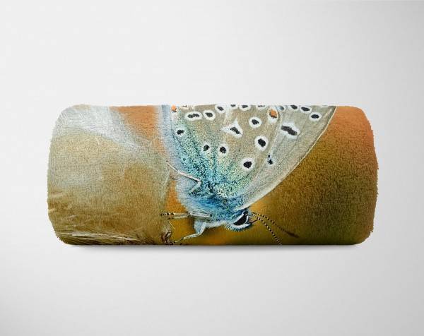 Paul Sinus Art Handtuch Strandhandtuch Saunatuch Kuscheldecke mit Tiermotiv Schmetterling Naha JETZT KAUFEN