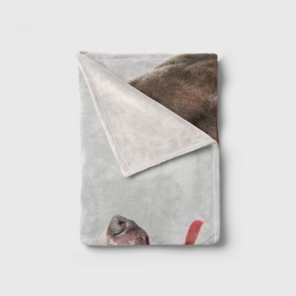 Paul Sinus Art Handtuch Strandhandtuch Saunatuch Kuscheldecke mit Tiermotiv Hund Black Friday Preise