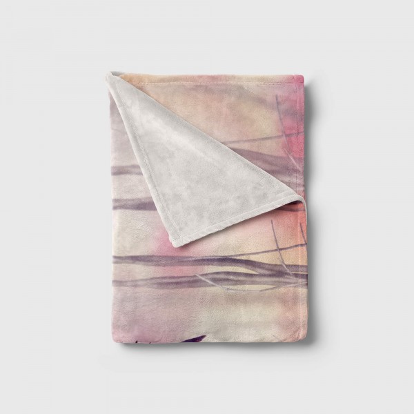 Paul Sinus Art Handtuch Strandhandtuch Saunatuch Kuscheldecke mit Tiermotiv zwei Vögel auf Äst Fabrikverkauf