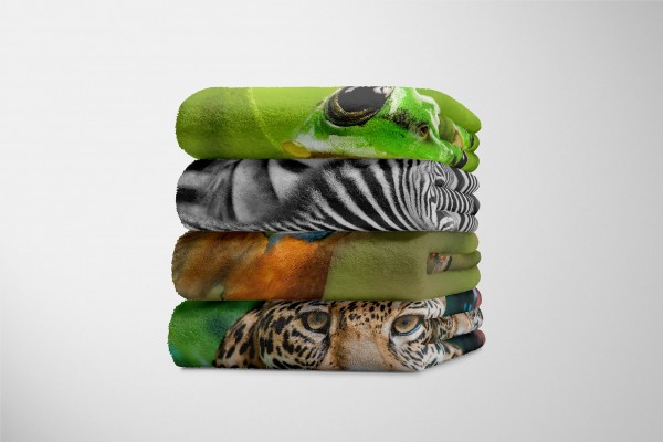 Paul Sinus Art Handtuch Strandhandtuch Saunatuch Kuscheldecke mit Tiermotiv Eisvogel Kingfishe Limitierter Zeitrabatt