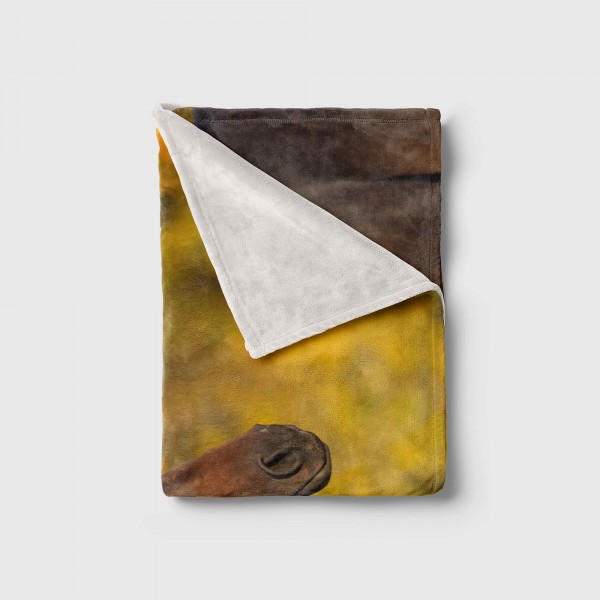 Paul Sinus Art Handtuch Strandhandtuch Saunatuch Kuscheldecke mit Tiermotiv schönes Pferd Zeitbegrenzte Promotion