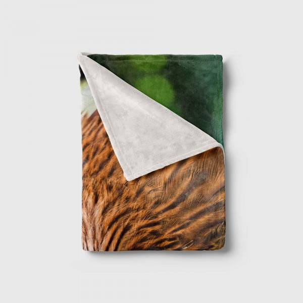 Paul Sinus Art Handtuch Strandhandtuch Saunatuch Kuscheldecke mit Tiermotiv Falke Raubvogel Bis zu 50% Rabatt