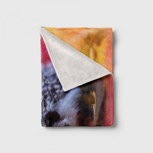 Paul Sinus Art Handtuch Strandhandtuch Saunatuch Kuscheldecke mit Tiermotiv keiner süßer Igel Vierteljährliche Förderung