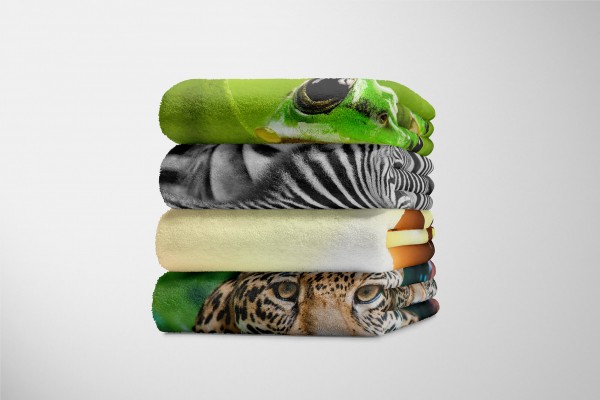 Paul Sinus Art Handtuch Strandhandtuch Saunatuch Kuscheldecke mit Tiermotiv Tauben Liebespärch Outlet