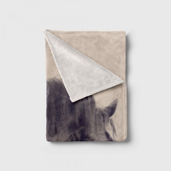 Paul Sinus Art Handtuch Strandhandtuch Saunatuch Kuscheldecke mit Tiermotiv Pferd Kunstvoll Meist gekauft