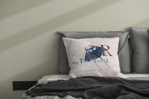 Paul Sinus Art Dekokissen Kissen Pastellfarben Eauzone Mantarochen Rochen Wasserfarben Motiv Kunstvoll Dekorativ We Bis zu 55% Rabatt