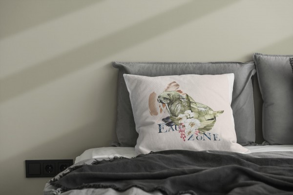 Paul Sinus Art Dekokissen Kissen Pastellfarben Eauzone Walross Wasserfarben Motiv Kunstvoll Dekorativ Weich Schön Günstig kaufen