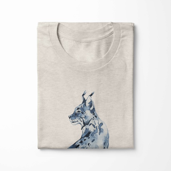 Paul Sinus Art Herren Shirt 100% gekämmte Bio-Baumwolle T-Shirt Aquarell Lux Motiv Nachhaltig Ökomode aus erneuerb Nur für heute