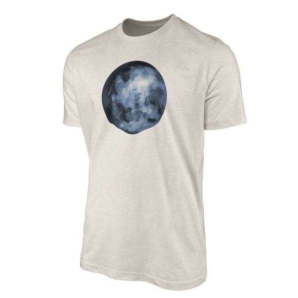 Paul Sinus Art Herren Shirt 100% gekämmte Bio-Baumwolle T-Shirt Vollmund Energie Motiv Nachhaltig Ökomode aus erne Fabrikpreis