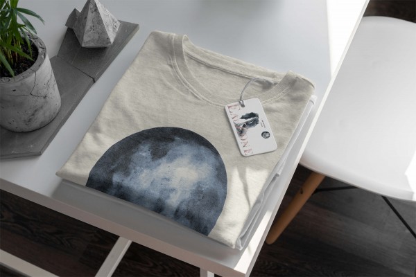 Paul Sinus Art Herren Shirt 100% gekämmte Bio-Baumwolle T-Shirt Vollmund Energie Motiv Nachhaltig Ökomode aus erne Fabrikpreis