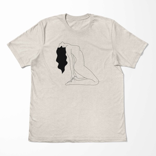 Paul Sinus Art Herren Shirt 100% gekämmte Bio-Baumwolle T-Shirt Feminin Motiv Nachhaltig Ökomode aus erneuerbaren Riesige Ersparnisse