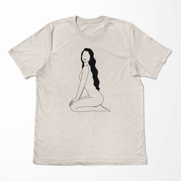 Paul Sinus Art Herren Shirt 100% gekämmte Bio-Baumwolle T-Shirt junge Frau Grafik Motiv Nachhaltig Ökomode aus ern Tiefpreis