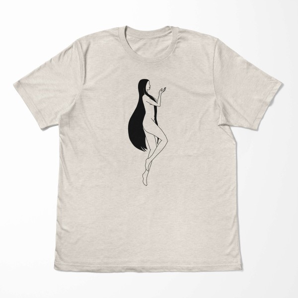 Paul Sinus Art Herren Shirt 100% gekämmte Bio-Baumwolle T-Shirt Jungfrau Grafik Motiv Nachhaltig Ökomode aus erneu Wochenangebot