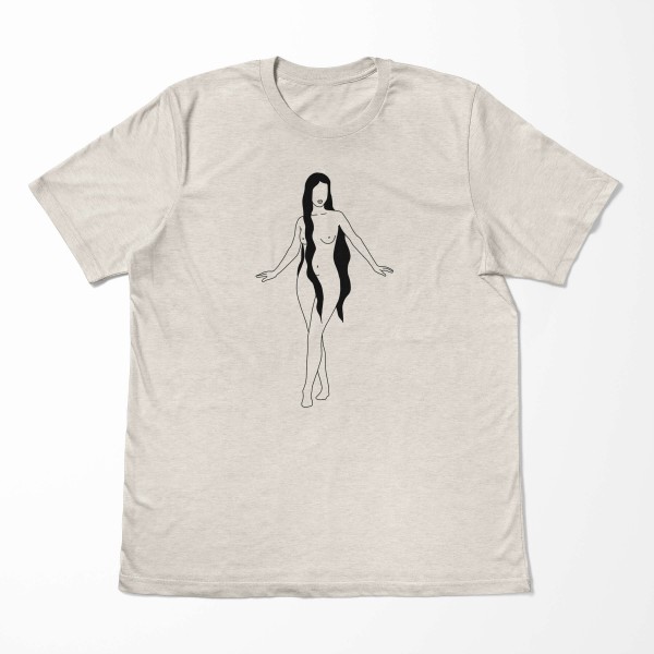 Paul Sinus Art Herren Shirt 100% gekämmte Bio-Baumwolle T-Shirt junge Frau Grafik Motiv Nachhaltig Ökomode aus ern Kostenlose Rückgabe