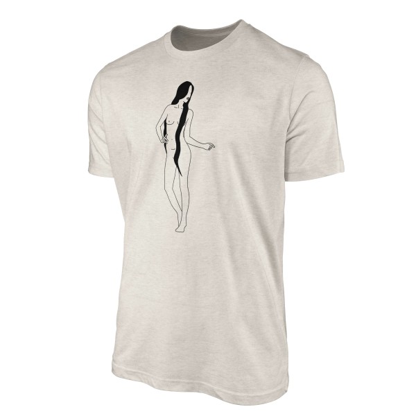 Paul Sinus Art Herren Shirt 100% gekämmte Bio-Baumwolle T-Shirt Jungfrau Sternzeichen Motiv Nachhaltig Ökomode aus Letzte 3 Tage