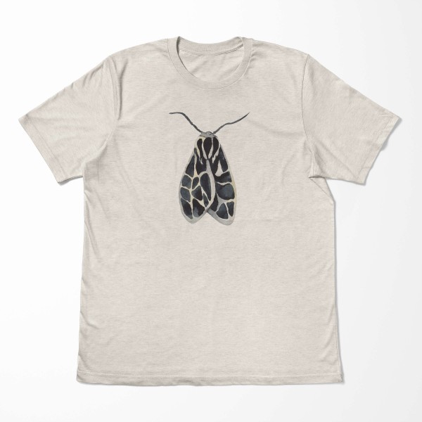 Paul Sinus Art Herren Shirt 100% Bio-Baumwolle T-Shirt Aquarell Motiv Motte Farbe Nachhaltig Organic Ökomode Bis zu 50% Rabatt