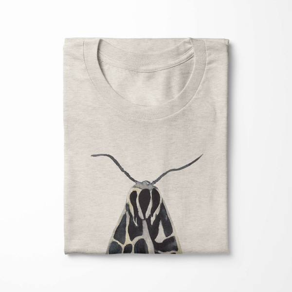 Paul Sinus Art Herren Shirt 100% Bio-Baumwolle T-Shirt Aquarell Motiv Motte Farbe Nachhaltig Organic Ökomode Bis zu 50% Rabatt