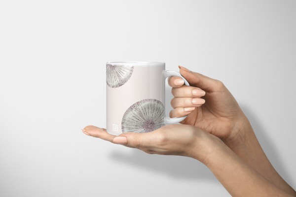 Paul Sinus Art Dekorative Tasse mit schönem Motiv Rochen Aquarell schönem Design Kunstvoll Einzigartig Versandkostenfrei