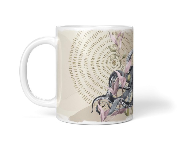 Paul Sinus Art Dekorative Tasse mit schönem Motiv Oktopus schönem Design Pastelltöne Wasserfarben Bestseller