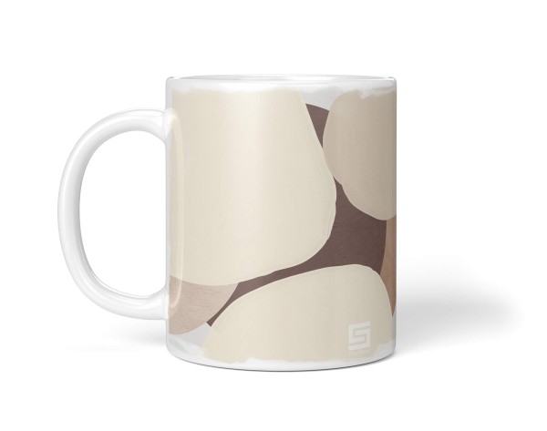 Paul Sinus Art Dekorative Tasse mit schönem Motiv Kampffisch Fisch Pastelltöne Beige Wasserfarben Zeitbegrenzte Promotion
