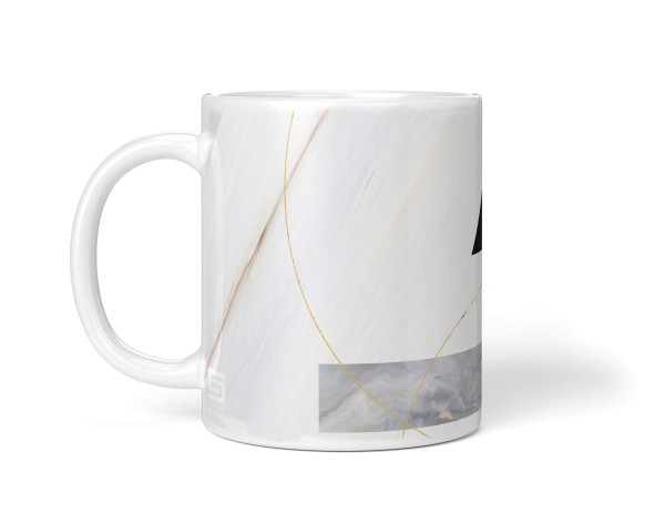 Paul Sinus Art Dekorative Tasse mit schönem Motiv schönem Design schwarzes Dreieck Mystisch Energie Sonderangebot der Fabrik