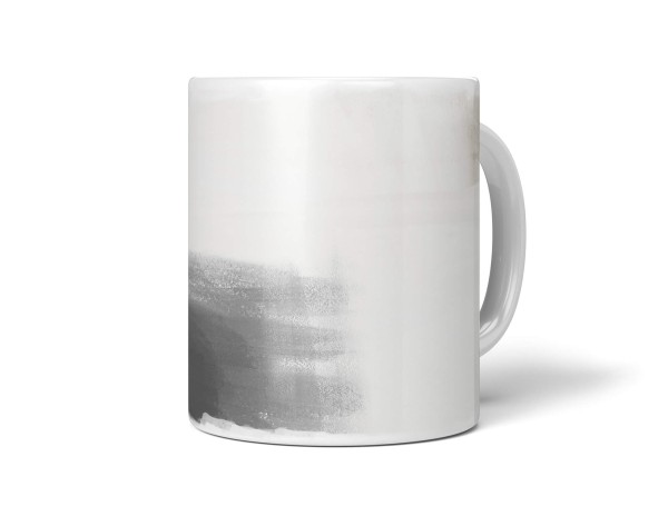 Paul Sinus Art Dekorative Tasse mit schönem Motiv abstraktes Design Struktur Modern Kunstvoll Wasserfarben