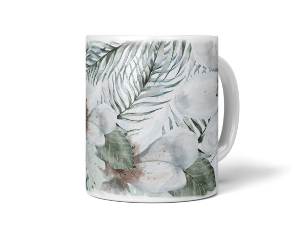 Paul Sinus Art Dekorative Tasse mit schönem Motiv Blumen Blüten Vintage Kunstvoll Wunderschön Design