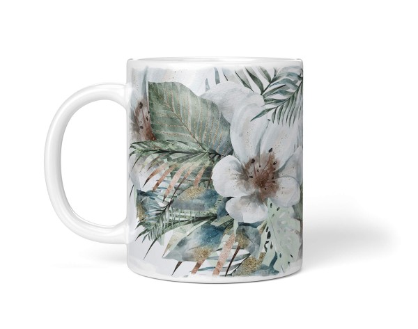 Paul Sinus Art Dekorative Tasse mit schönem Motiv Blumen Blüten Vintage Kunstvoll Wunderschön Design zollfrei