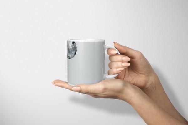 Paul Sinus Art Dekorative Tasse mit schönem Motiv junge Frau im Mondlicht Vollmond Astrologie Göttin Feminin Muttertagsangebot