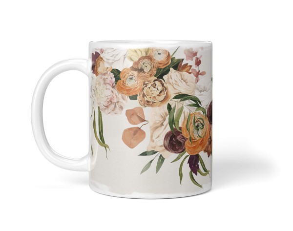 Paul Sinus Art Dekorative Tasse mit schönem Motiv Blumen Blüten Blumenstrauß Netzflügler Frühling Bis zu 60% Rabatt