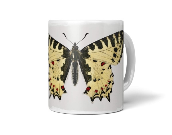 Paul Sinus Art Dekorative Tasse mit schönem Motiv Schmetterling Vintage Kunstvoll Pastelltöne