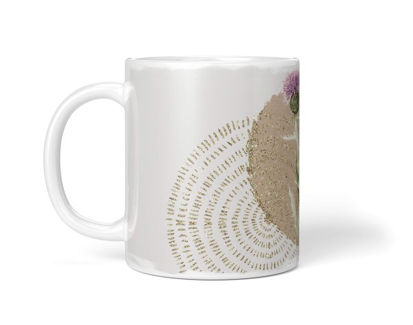 Paul Sinus Art Dekorative Tasse mit schönem Motiv Schmetterling Vintage schönem Design Gold Beige Hotsell