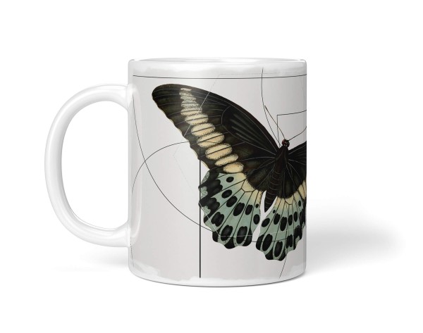 Paul Sinus Art Dekorative Tasse mit schönem Motiv schönem Design Schmetterling Einzigartig Kunstvoll Günstiger Verkauf