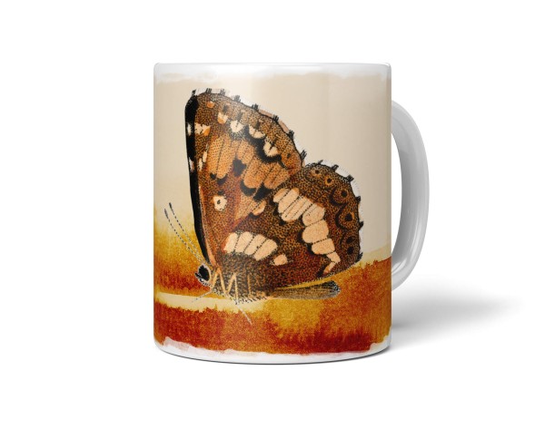 Paul Sinus Art Dekorative Tasse mit schönem Motiv Schmetterling Wasserfarben Kunstvoll Aquarell