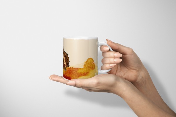Paul Sinus Art Dekorative Tasse mit schönem Motiv Schmetterling Wasserfarben Kunstvoll Aquarell Rabatt