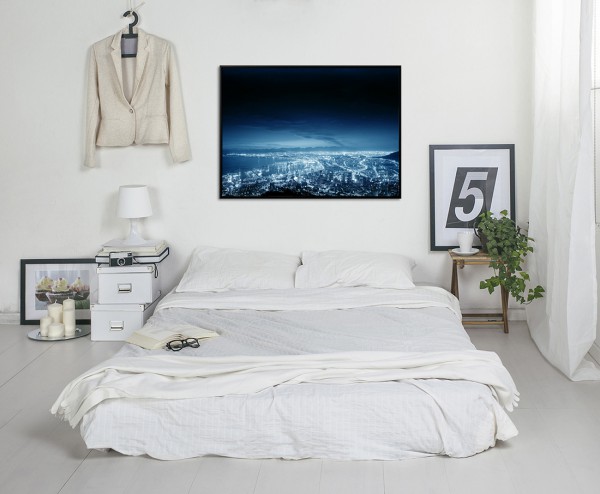 Paul Sinus Art 105x75cm Leinwandbild Petrol Panorama Kapstadt Süd Afrika Riesige Ersparnisse