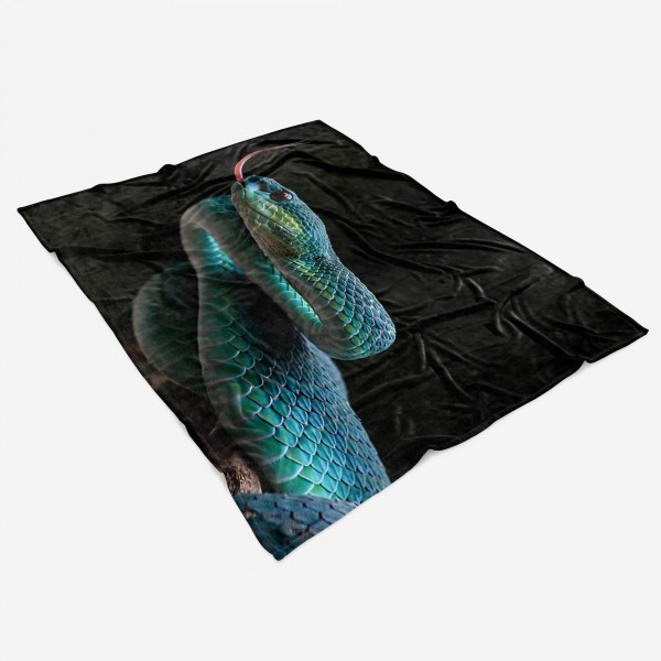 Paul Sinus Art Handtuch Strandhandtuch Saunatuch Kuscheldecke mit Tiermotiv Schlange Exotisch Verkauf