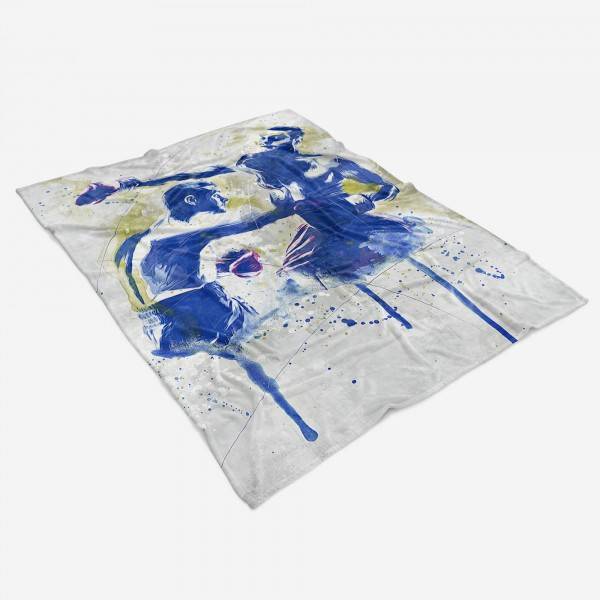 Paul Sinus Art SplashArt Sport Handtuch Strandhandtuch Saunatuch Kuscheldecke Kunstvoll Boxen I Sporthan Wochenangebot
