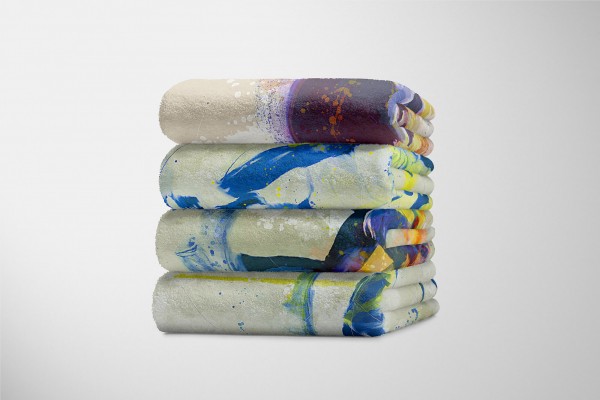Paul Sinus Art SplashArt Sport Handtuch Strandhandtuch Saunatuch Kuscheldecke Kunstvoll Bowling Sporthan Kostenlose Rückgabe