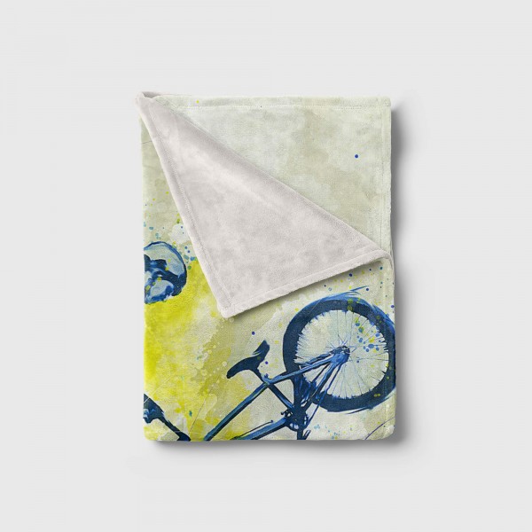 Paul Sinus Art SplashArt Sport Handtuch Strandhandtuch Saunatuch Kuscheldecke Kunstvoll BMX I Sporthandt Neueste Stile