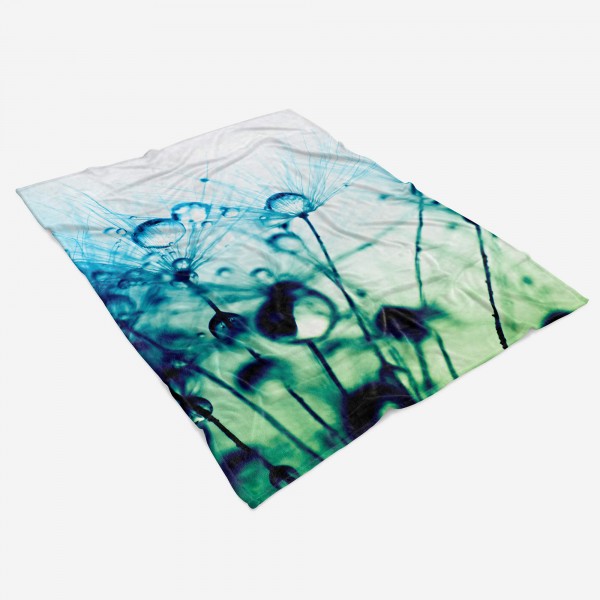 Paul Sinus Art Handtuch Strandhandtuch Saunatuch Kuscheldecke mit Fotomotiv Pusteblume Nahaufn Bis zu 50% Rabatt